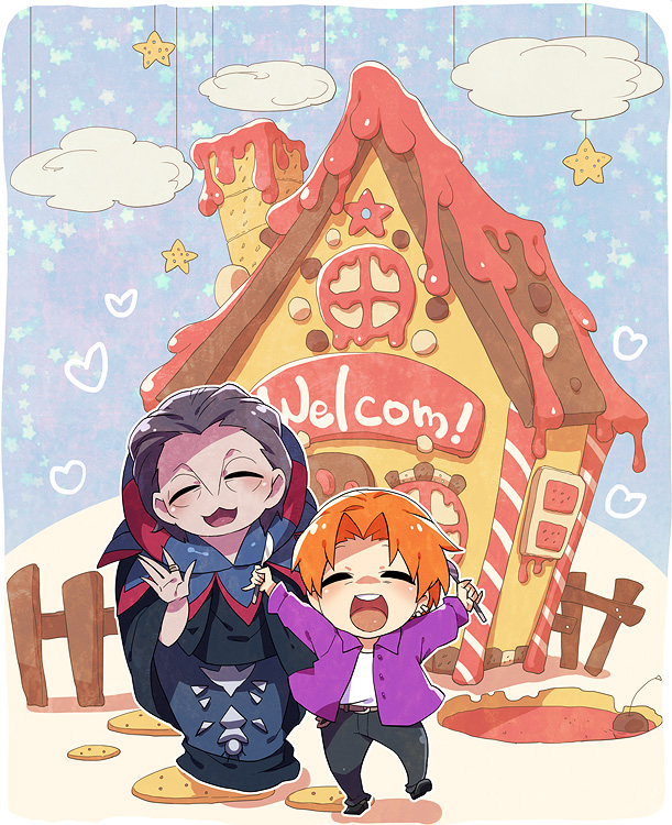 gilles de rais and uryuu ryuunosuke (fate and 1 more) drawn by taiki_miyu