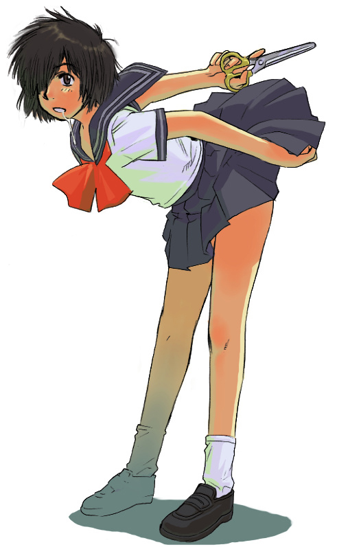 urabe mikoto (nazo no kanojo x) drawn by ramb_chop