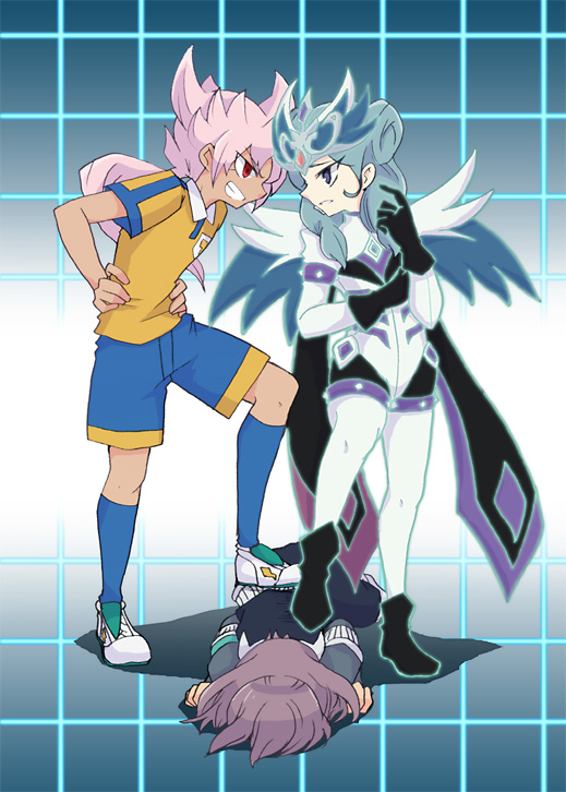 fei rune, beta, and alpha (inazuma eleven and 2 more) drawn by yu_ki