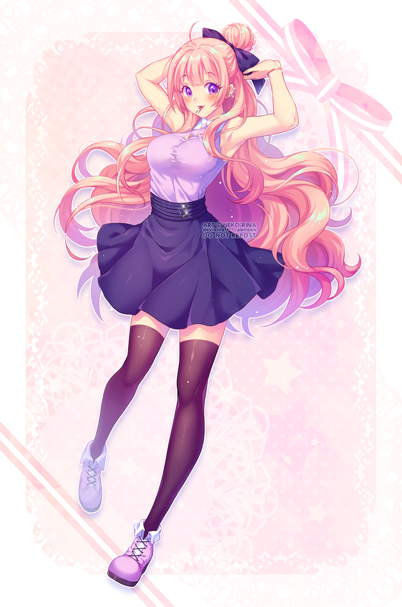tia (original) drawn by neko-rina