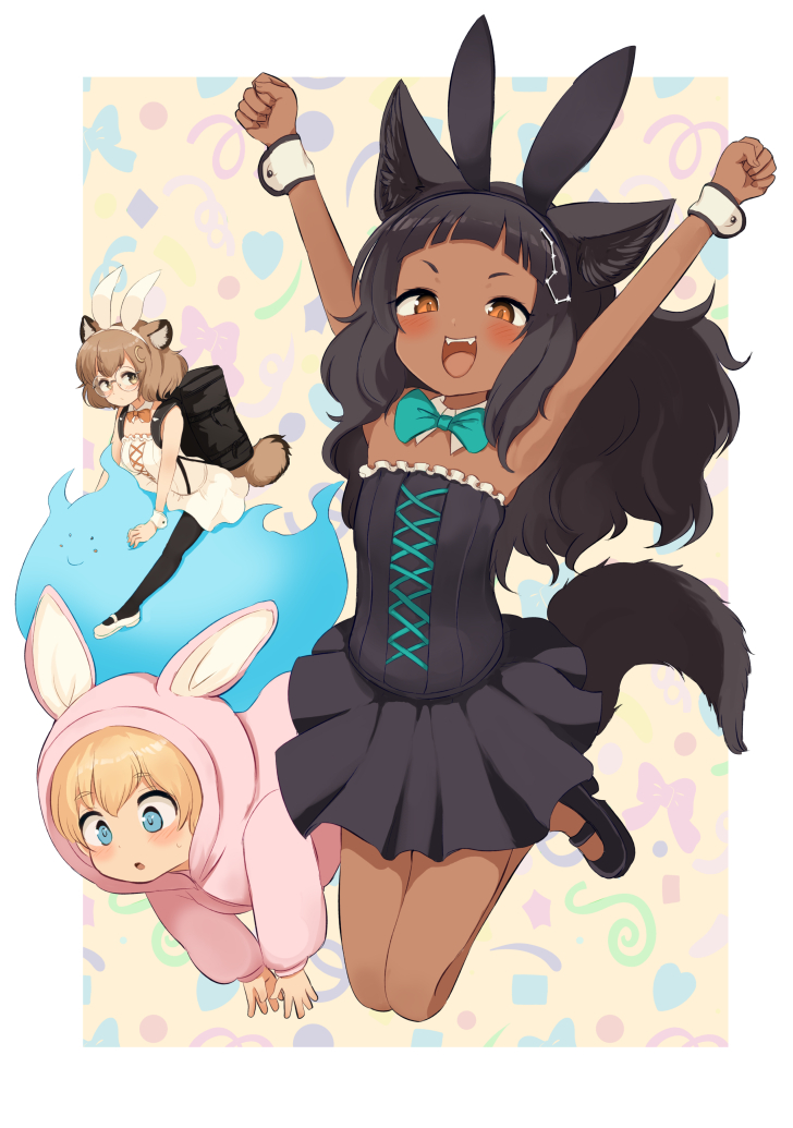 fox son (kitsune no oyome-chan and 1 more) drawn by batta_(kanzume_quality)