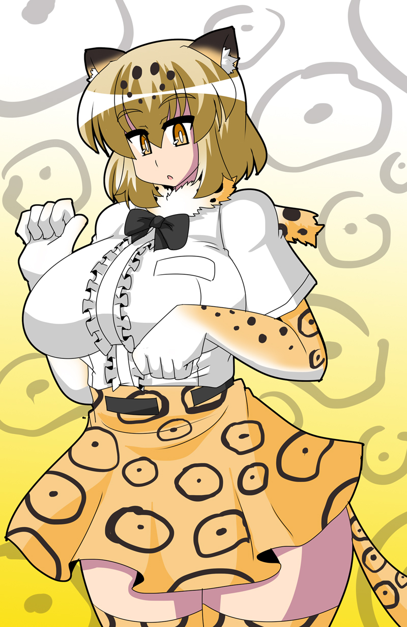 jaguar (kemono friends) drawn by akasode_(tyaramu)
