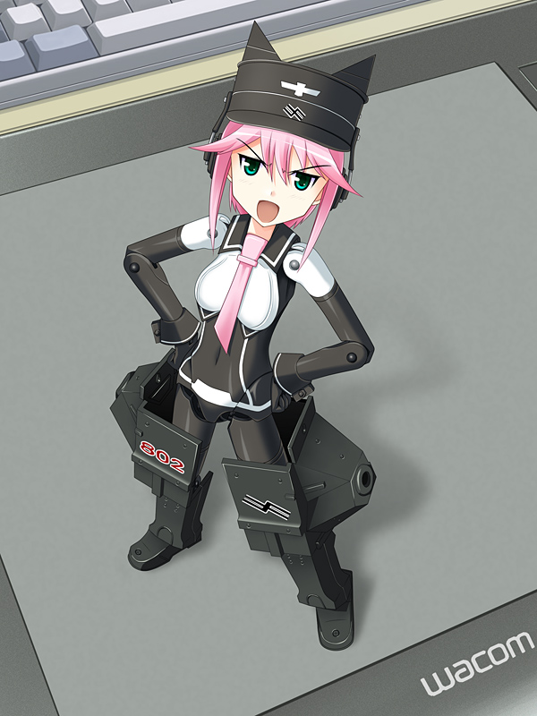 murmeltier (busou shinki and 1 more) drawn by hyokkori_tamago