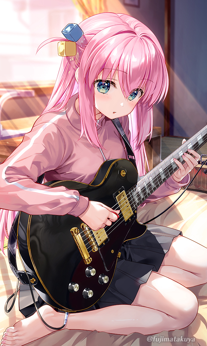 gotoh hitori (bocchi the rock!) drawn by fujima_takuya