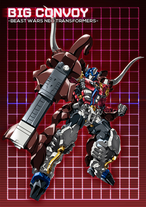 big convoy (transformers and 2 more) drawn by paintedmike