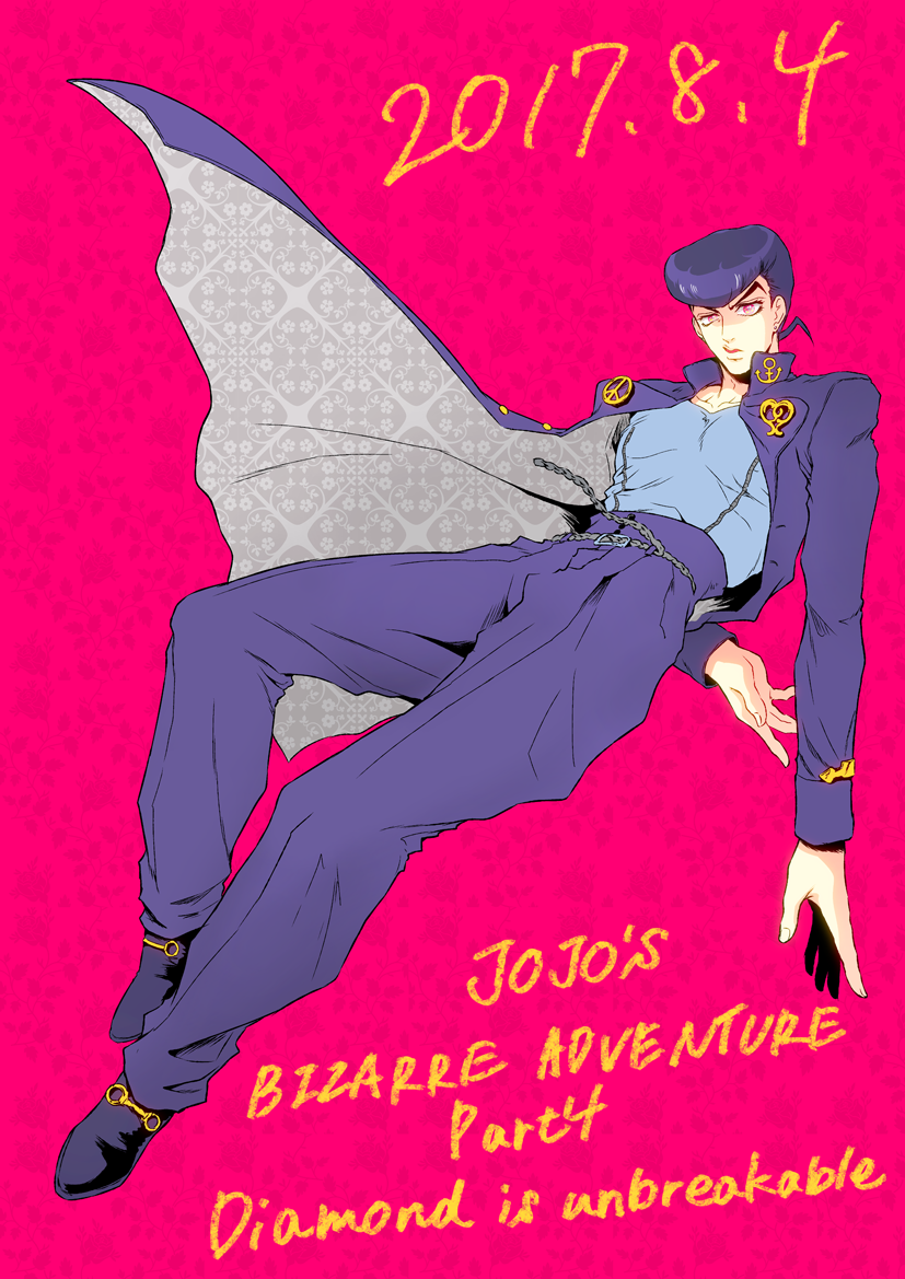 higashikata josuke (jojo no kimyou na bouken and 1 more) drawn by sumo_(komokomo1201)