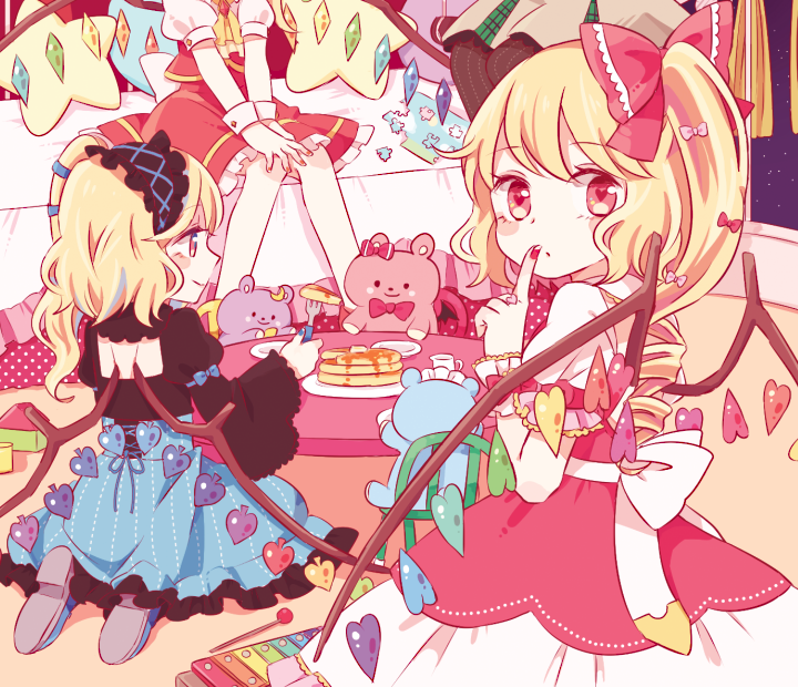 flandre scarlet (touhou) drawn by mozukuzu_(manukedori)