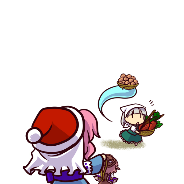 konpaku youmu, saigyouji yuyuko, and mystia lorelei (touhou) drawn by socha