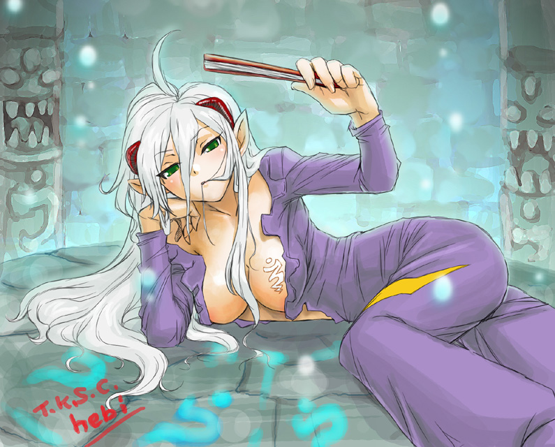 fou-lu (breath of fire and 1 more) drawn by hebina_masayoshi
