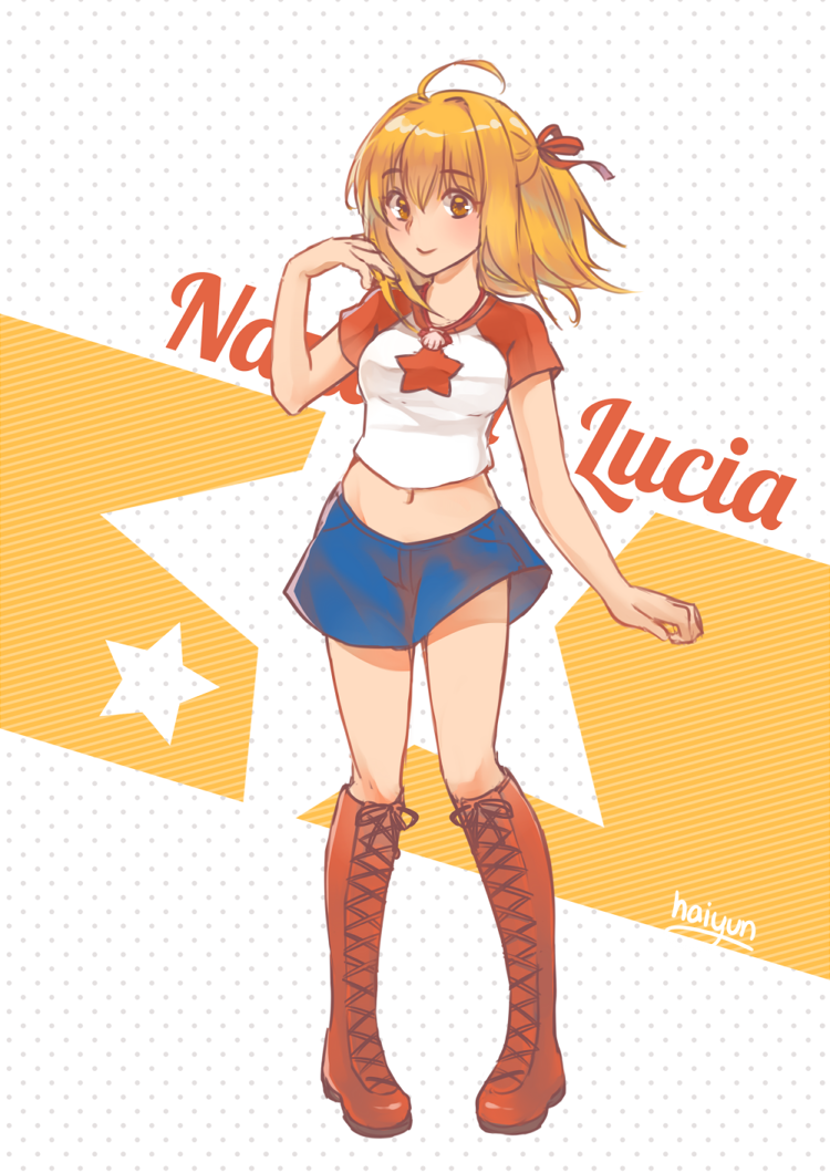 nanami lucia (mermaid melody pichi pichi pitch) drawn by haiyun