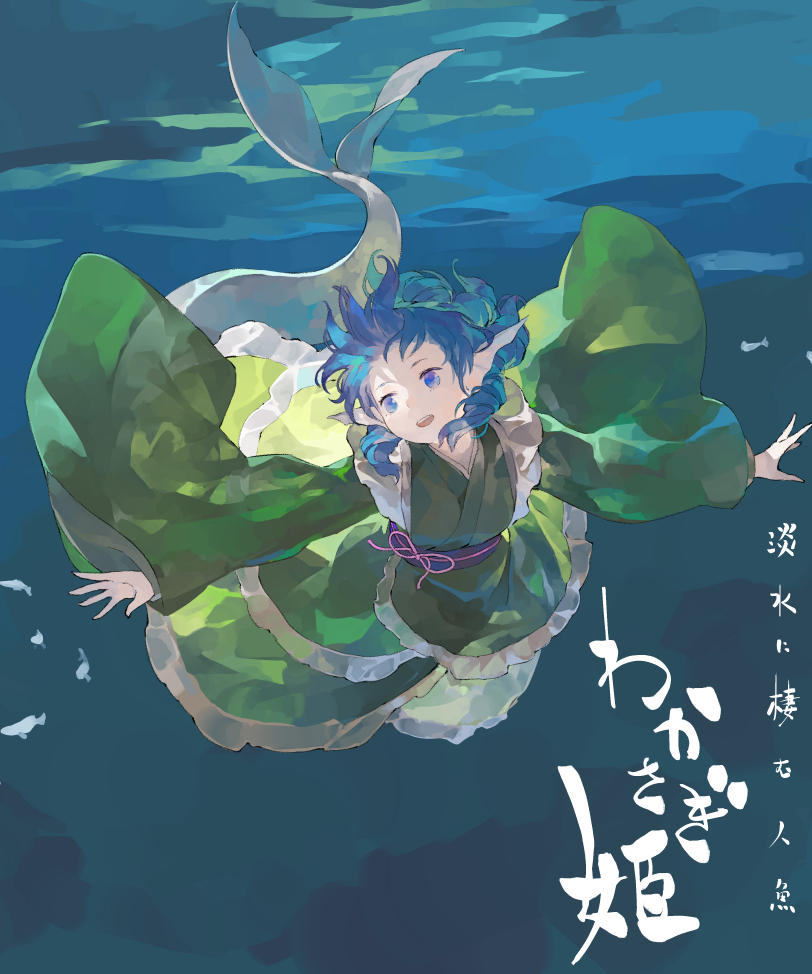 wakasagihime (touhou) drawn by shihou_(g-o-s)