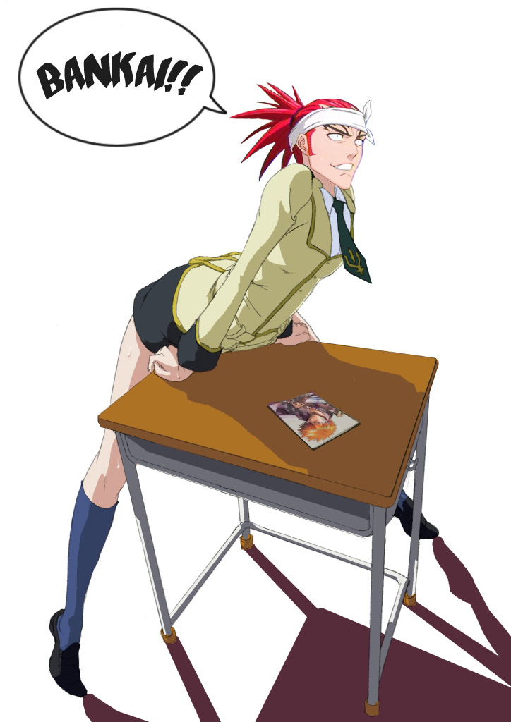 kurosaki ichigo and abarai renji (bleach and 1 more)