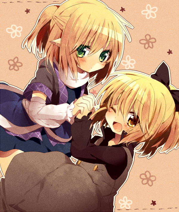 mizuhashi parsee and kurodani yamame (touhou) drawn by nochita_shin
