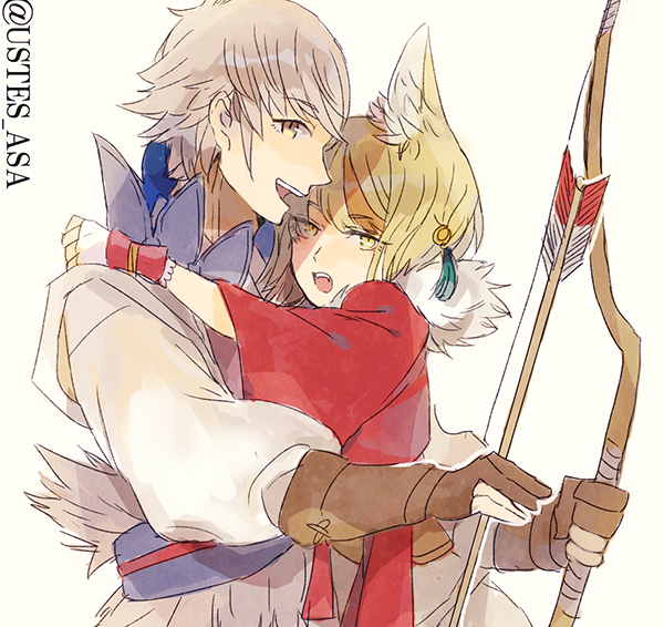 selkie and kiragi (fire emblem and 1 more) drawn by shourou_kanna