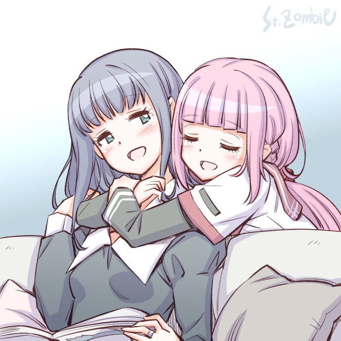 tamaki iroha and nanami yachiyo (mahou shoujo madoka magica and 1 more) drawn by studiozombie