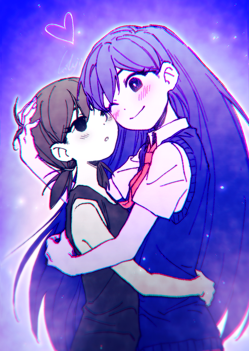 omori and mari (omori) drawn by colaji_(gnpw7772)