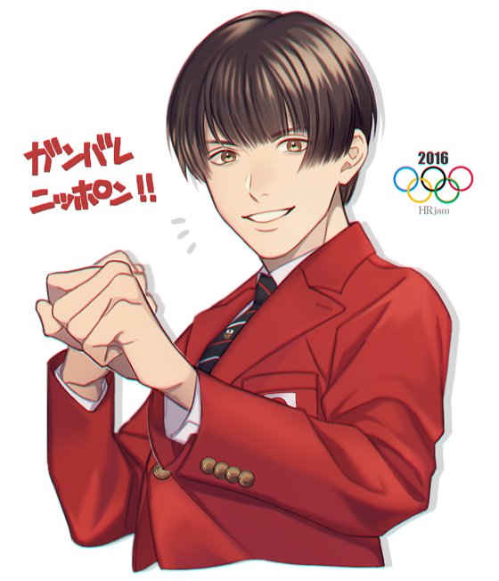 japan (axis powers hetalia and 2 more) drawn by hr_jam