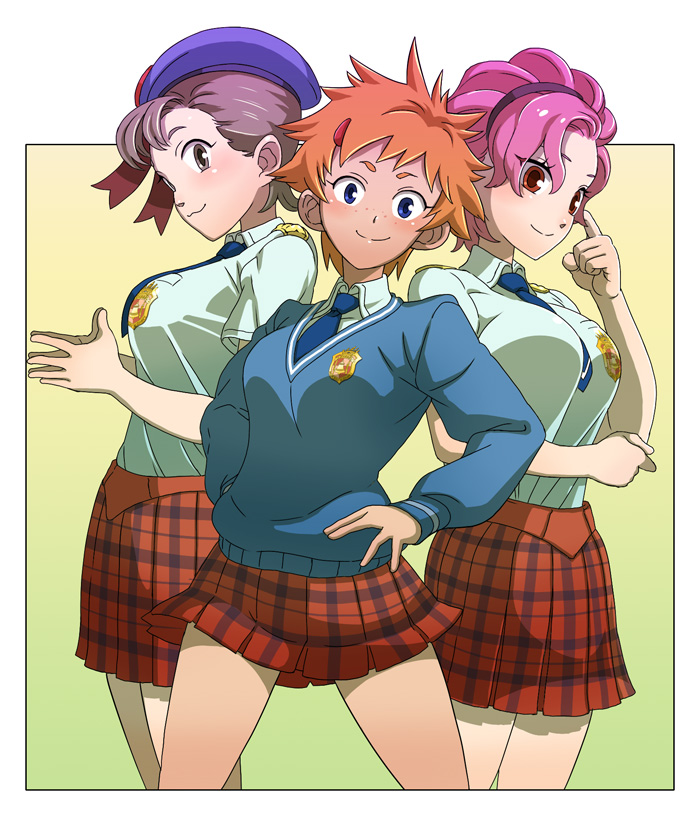 coleen celsius, rene randall, and noel willoch (senjou no valkyria and 1 more) drawn by mimonel
