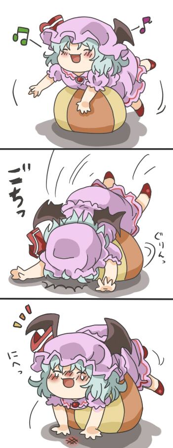remilia scarlet (touhou) drawn by makako_(yume_bouei_shoujo_tai)