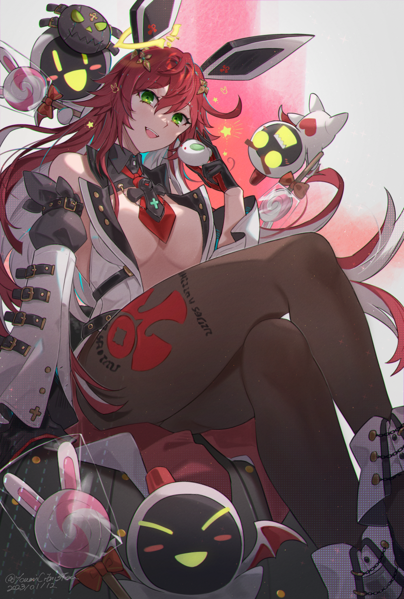 jack-o' valentine (guilty gear and 1 more) drawn by youmicitrustea