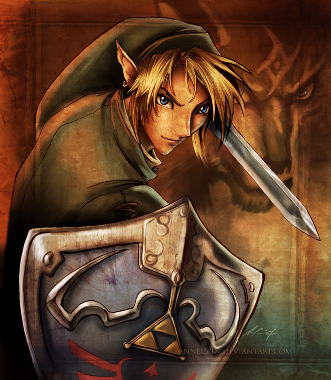 link and wolf link (the legend of zelda and 1 more)