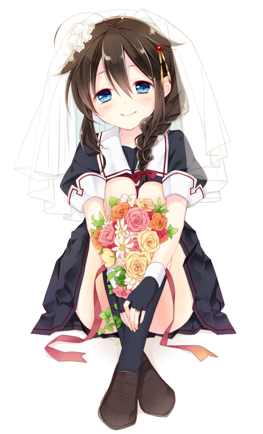 shigure and shigure kai ni (kantai collection) drawn by naoto_(tulip)