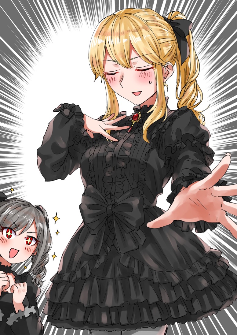 kanzaki ranko and clarice (idolmaster and 2 more) drawn by namiko817
