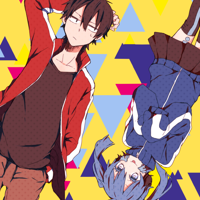 kisaragi shintarou and ene (kagerou project and 1 more) drawn by moso4