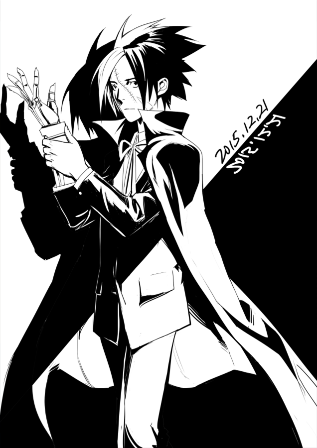 black jack and nameless (the king of fighters and 2 more) drawn by yiran_kong_xian