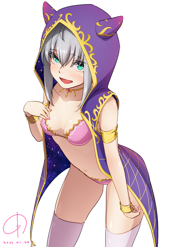 gray and kama (fate and 2 more) drawn by 4690_(tkpbsk)