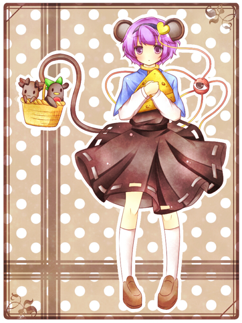 komeiji satori, kaenbyou rin, reiuji utsuho, and nazrin (touhou) drawn by kureha_goya