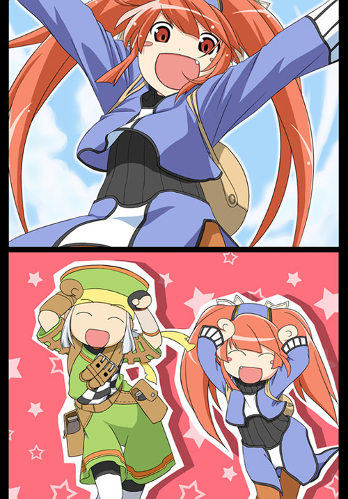 mint and rue (dewprism and 1 more) drawn by zanshi