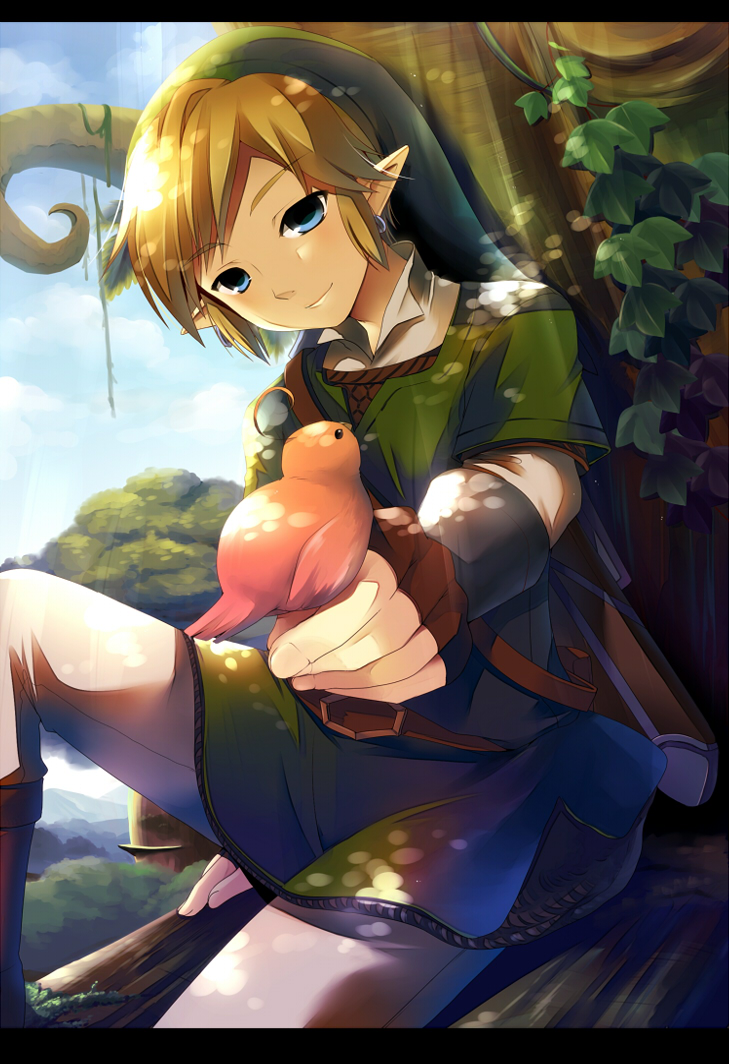 link (the legend of zelda and 1 more) drawn by sakura_puchirou