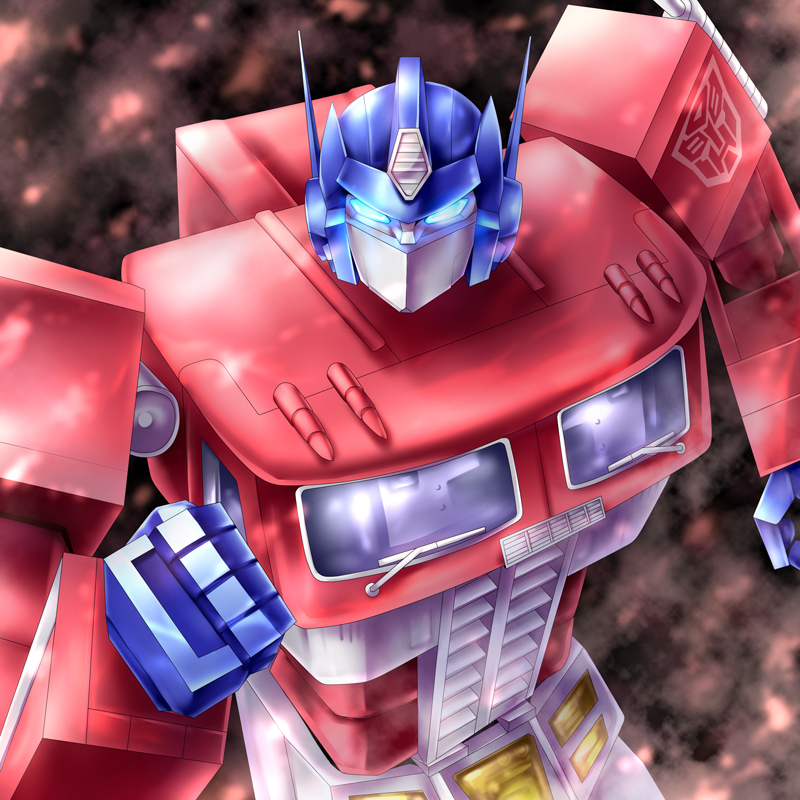 optimus prime (transformers and 1 more) drawn by kogarashi_(wind_of_winter)
