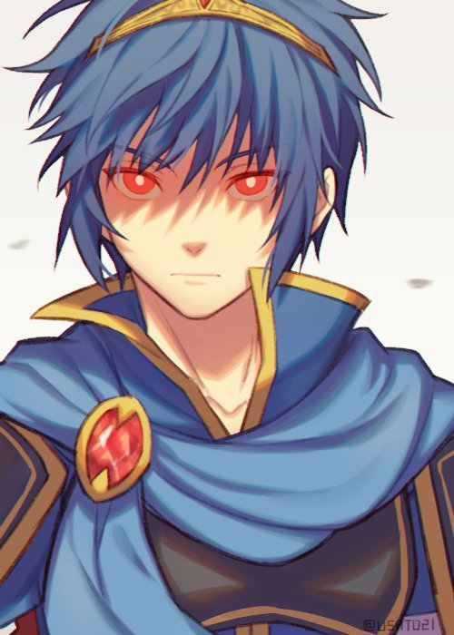 marth (fire emblem and 2 more) drawn by wusagi2