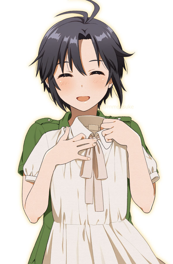 kikuchi makoto (idolmaster and 1 more) drawn by mattaku_mousuke