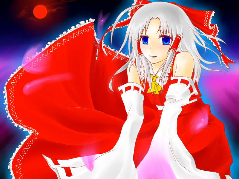 hakurei reimu and cecil harvey (touhou and 3 more) drawn by pixiv_737155