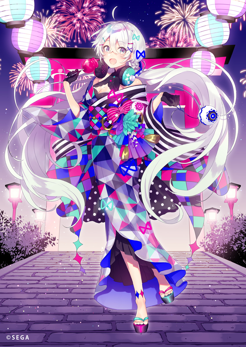 aria neige (sega and 1 more) drawn by saine