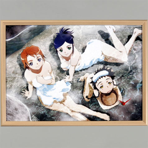 kuga natsuki, tokiha mai, and minagi mikoto (my-hime)