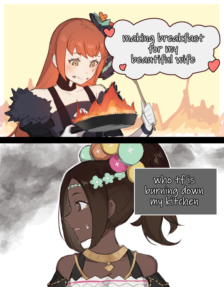 timerra and panette (fire emblem and 1 more) drawn by tencryingemojis