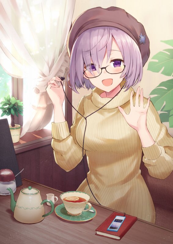 mash kyrielight (fate and 1 more) drawn by ichikawa_haru