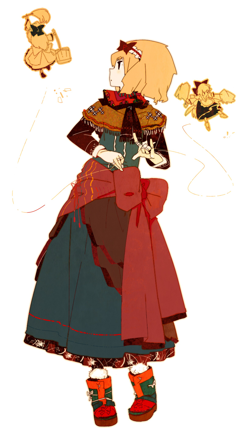alice margatroid and shanghai doll (touhou) drawn by tcmk
