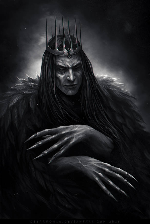 konrad curze (warhammer 40k) drawn by veronica_anrathi