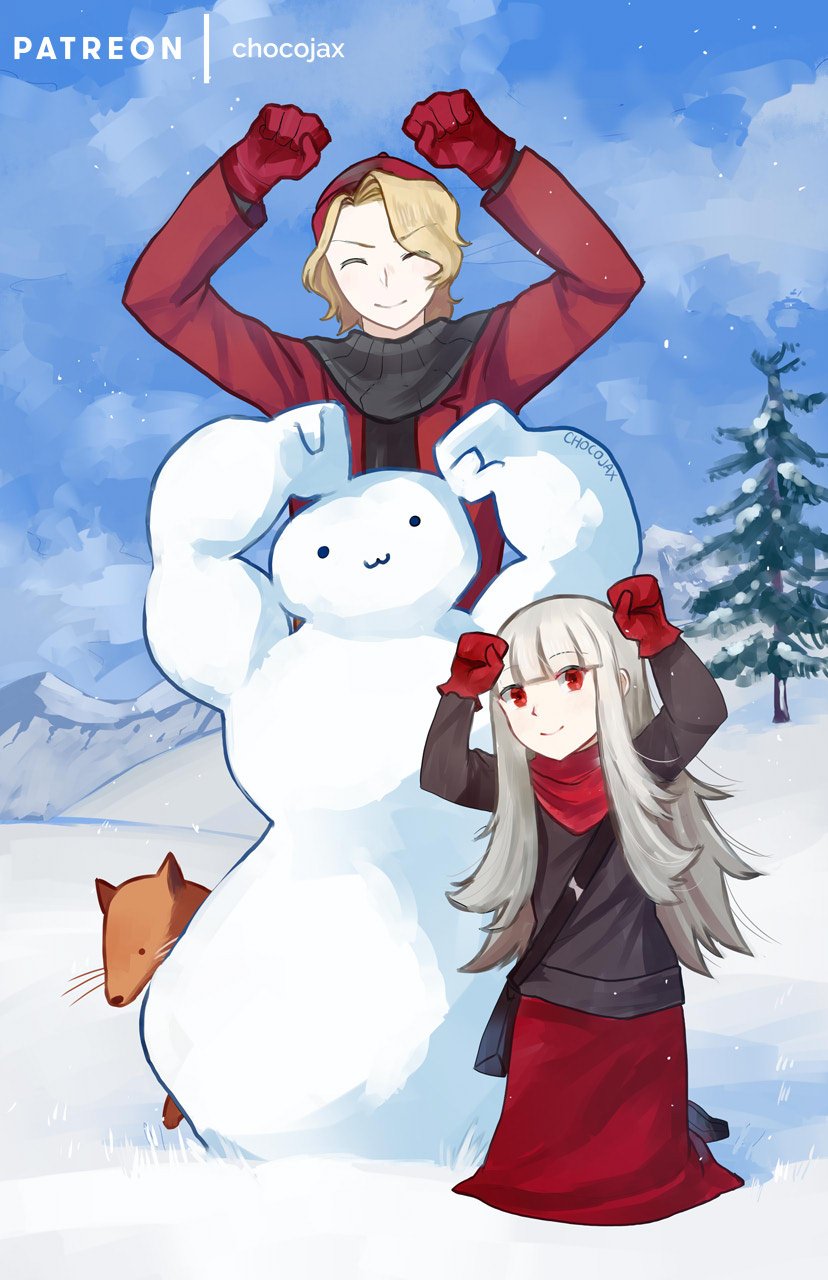 xander and veronica (fire emblem and 2 more) drawn by chocojax