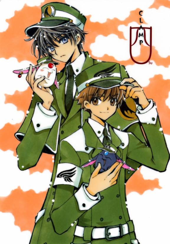 mokona, xiaolang, and shirou kamui (tsubasa chronicle and 1 more) drawn by clamp_(circle)
