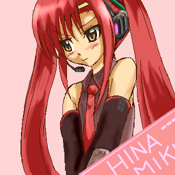 hatsune miku and katsura hinagiku (vocaloid and 1 more) drawn by yuu_yuu_(netaeshi58)