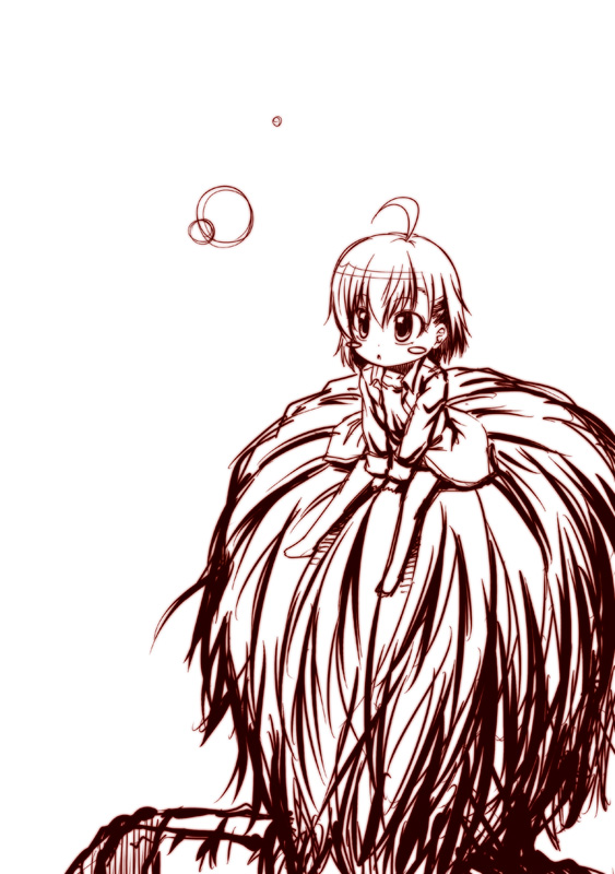 accelerator and last order (toaru majutsu no index) drawn by kouji_(campus_life)