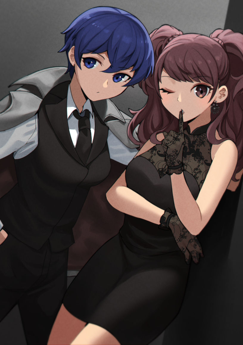 kujikawa rise (persona and 1 more) drawn by kuki_tan