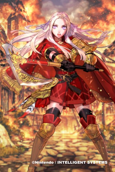 edelgard von hresvelg (fire emblem and 2 more) drawn by kurahana_chinatsu
