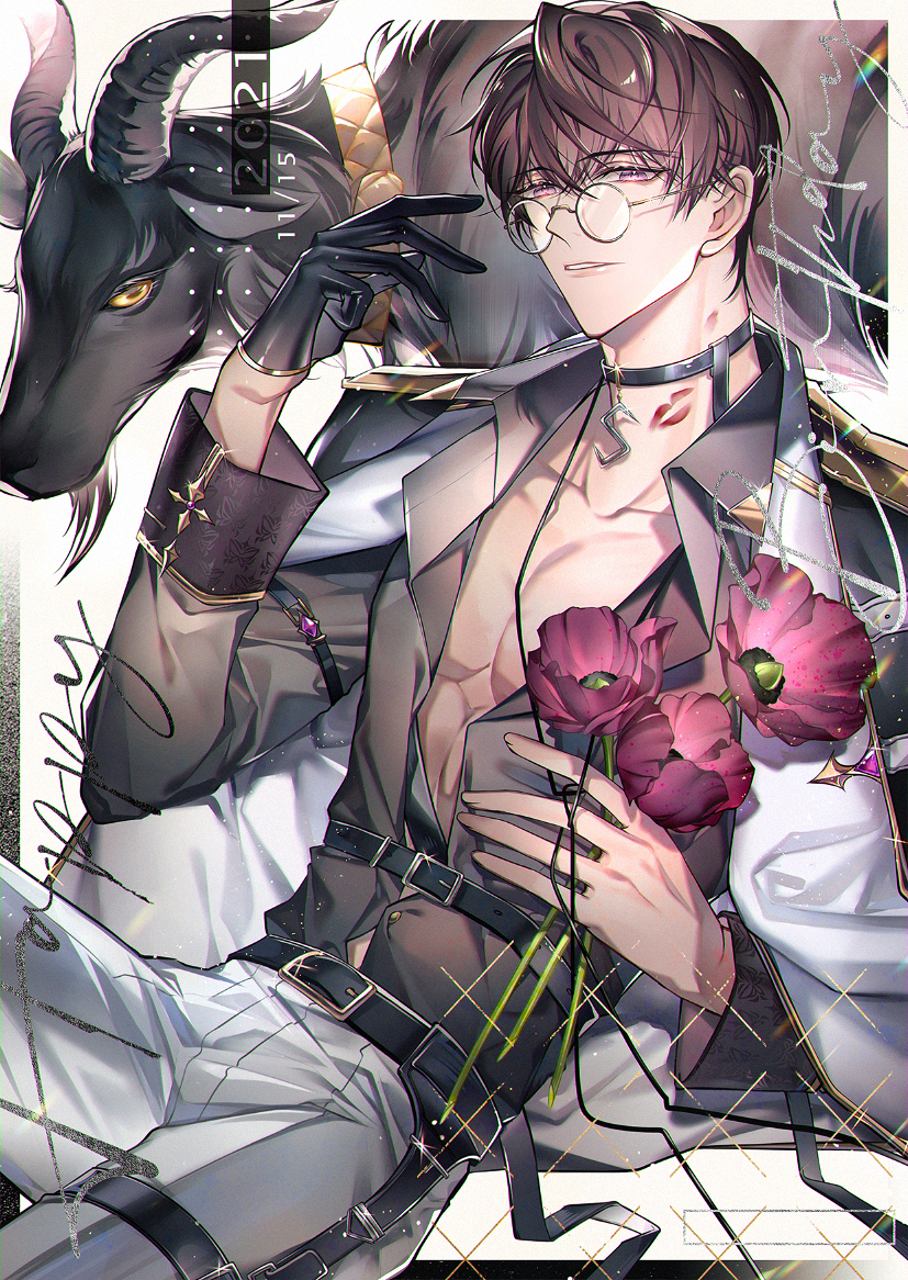 xu mo (love and producer) drawn by s_(olath)
